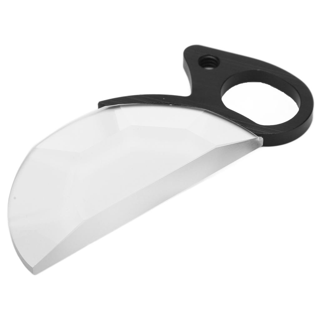 79mm Handheld Semicircle Kaleidoscope Filter Optical Glass Prism Special Effects Filter SLR Camera