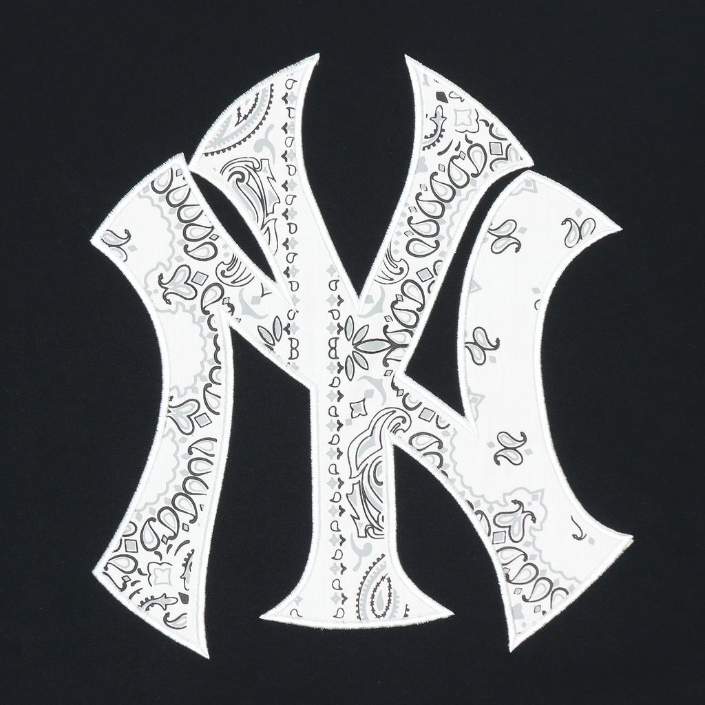 New Era SS21 Серия MLB Нью-Йорк Янкиз Худи-пуловер с принтом букв Унисекс-худи Черный 12715362