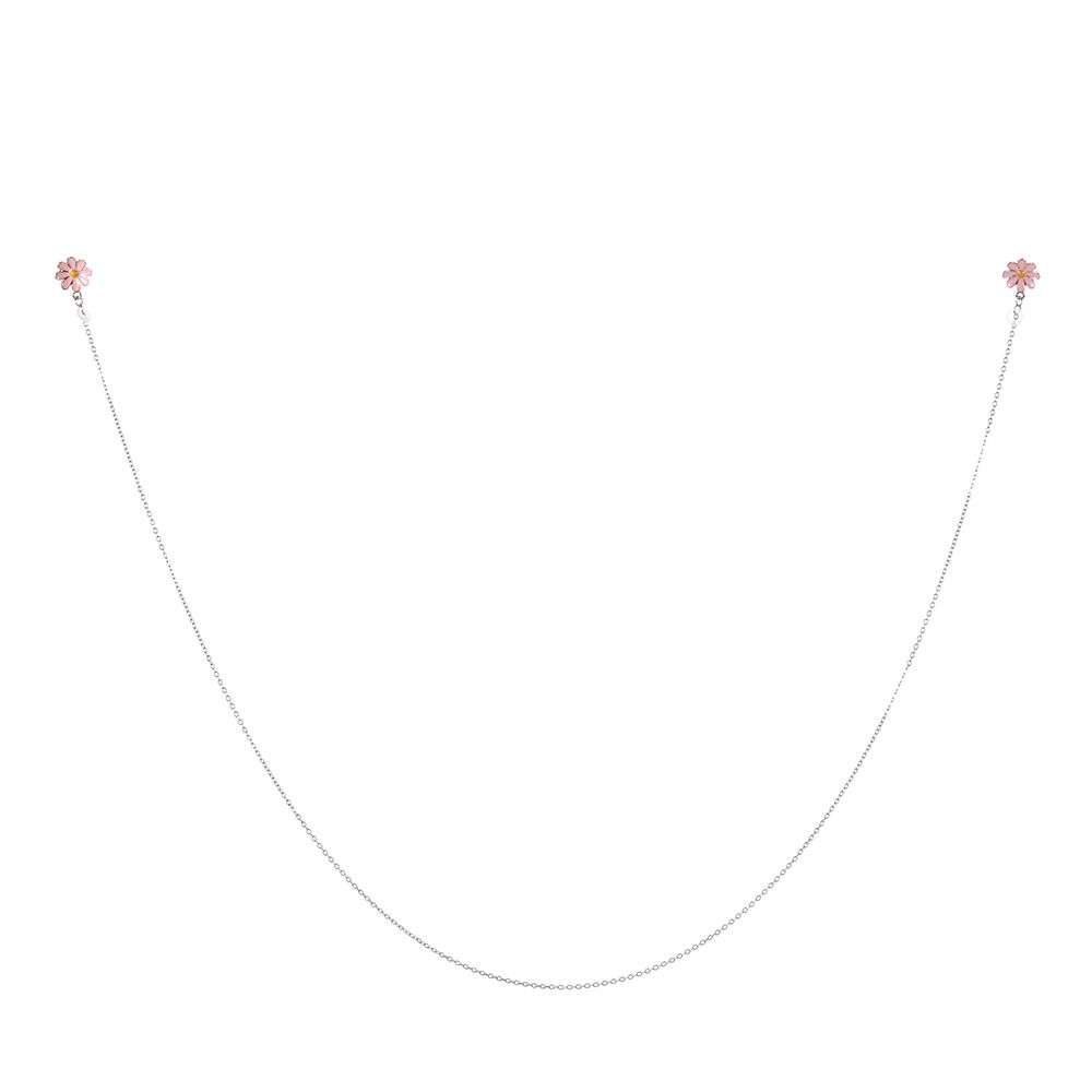 Модные металлические ромашки наушники цепи наушники анти-потеряшка цепочка беспроводное ожерелье