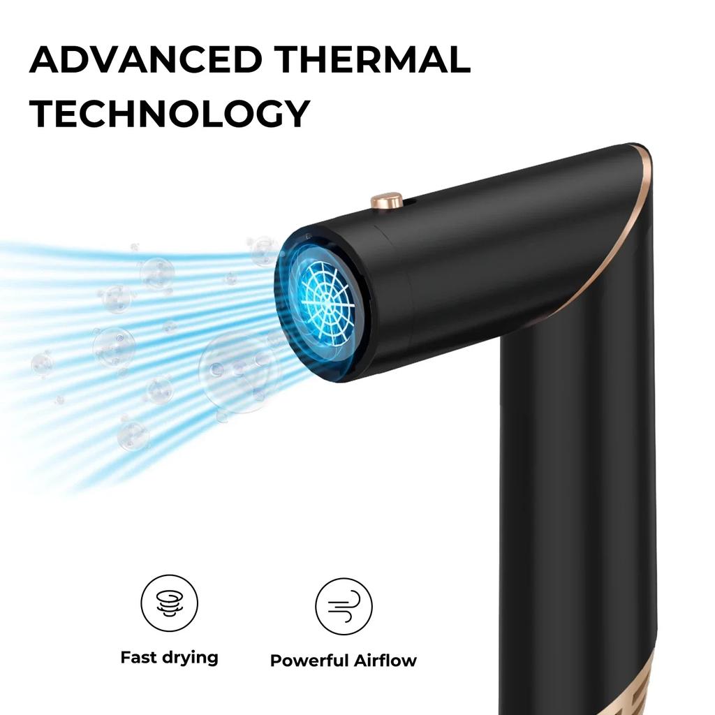 6 в 1 Фен для волос Щипцы для завивки Выпрямитель для волос Щетка для волос Электрический фен Складная расческа для укладки Многофункциональный стайлер для волос Уход за волосами