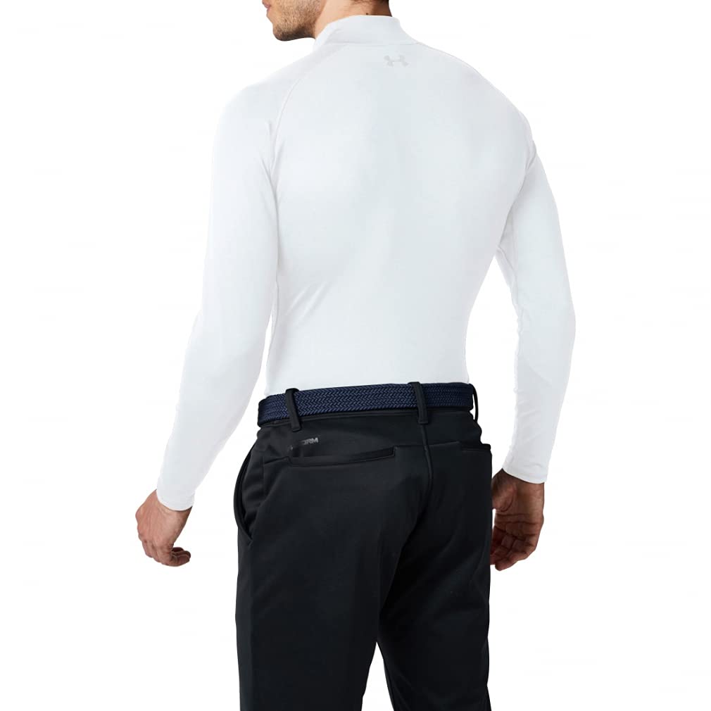 [Under Armor] Shorts UA CG Fitted LS Mock Men's WHTOVC Japan XL (equivalent To Japanese Size XL)