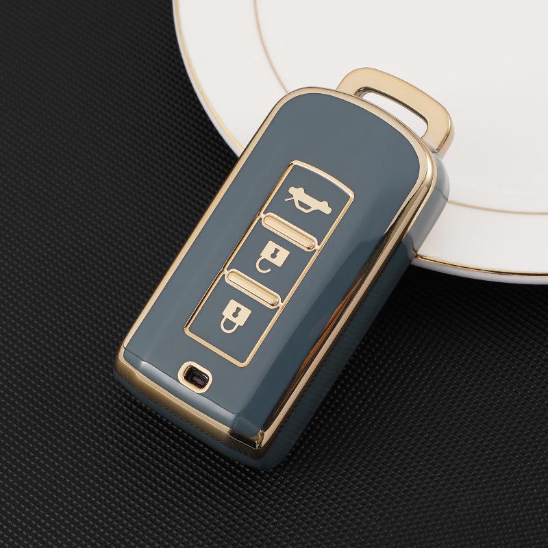 Mitsubishi Car Key Case for Outlander, Eclipse Cross, ASX, Lancer, Pajero Sport