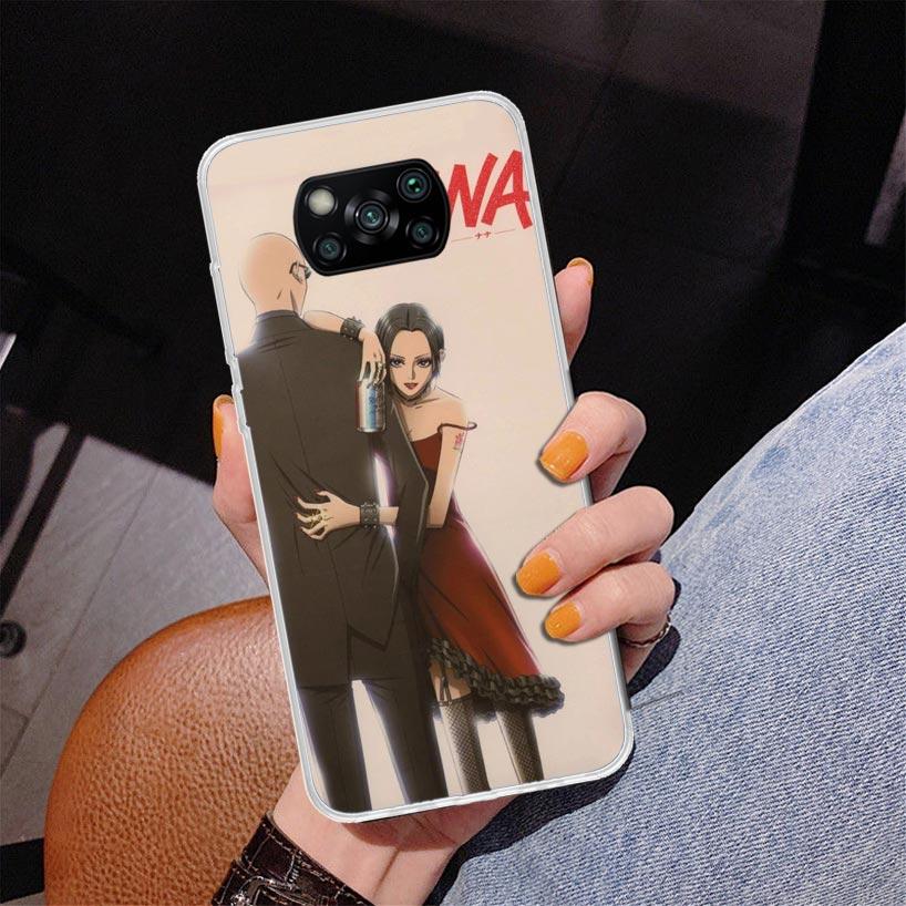 Чехол для телефона NaNa Osaki Anime для Xiaomi Poco X5 X6 X7 Pro X4 Gt F7 Ultra M8 M7 Redmi 15C 15 13C 13 12C 12 Уникальная обложка Coque Poco