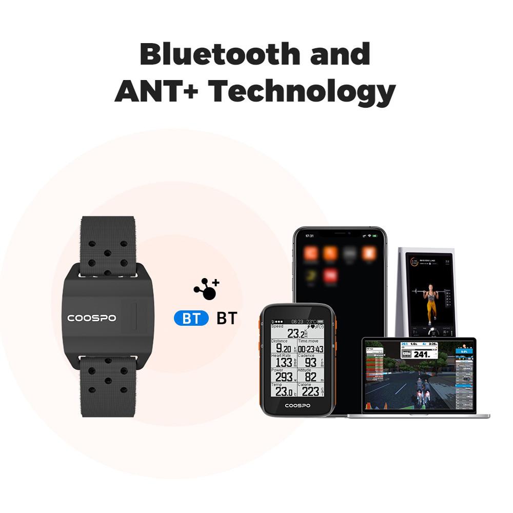 Монитор сердечного ритма на руку перезаряжаемый датчик HRM с зонами HR BT/ANT+ для фитнеса