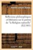Книга Reflexions Philosophiques Et Litteraires Sur Le Poeme De La Religion Naturelle