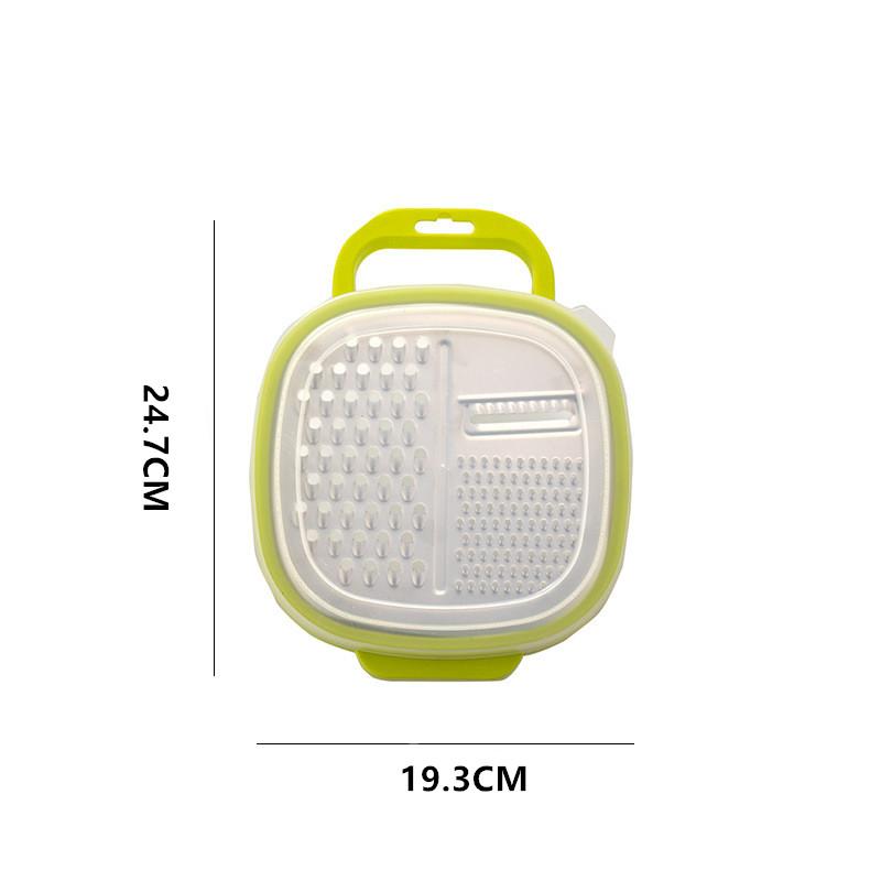 3-в-1 пластиковая ручная овощерезка, измельчитель сыра, моркови, терка для картофеля, резак для картофеля фри, кухонные аксессуары для фруктов