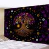Home Decor Boho Decor Tapestry Yoga Mat Sheet Sofa Blanket Tree of Life Home Art Tapestry