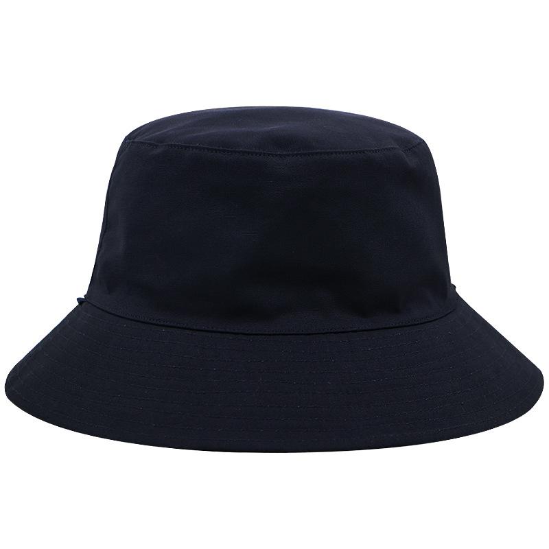 Double-sided Bucket Hat for Male and Female Couples, Black Spring and Summer Big Head Circumference Hat, Summer Sun Protection Hat, Sun Visor Hat