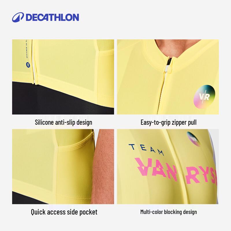 Летняя шоссейная майка Decathlon