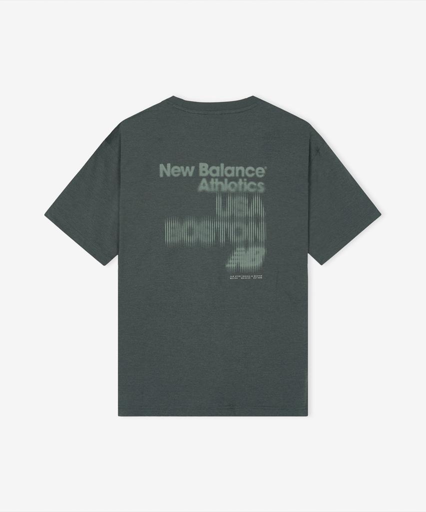 Nyuballanseu Nbneg31603 / Уни Хлопковая футболка с коротким рукавом Boston (Охотник)