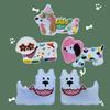Self-Adhesive Cartoon Embroidered Puppy Fabric Patch for Clothes & Bags - DIY Decoration & Repair Applique