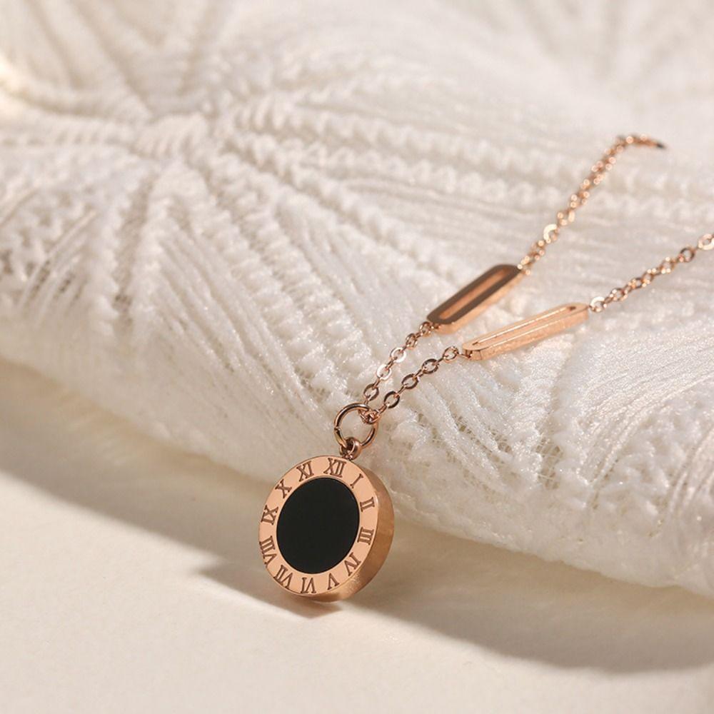 Jewelry Accessories Sweater Chain Light Luxury Clavicular Chain High Quality Roman Necklace