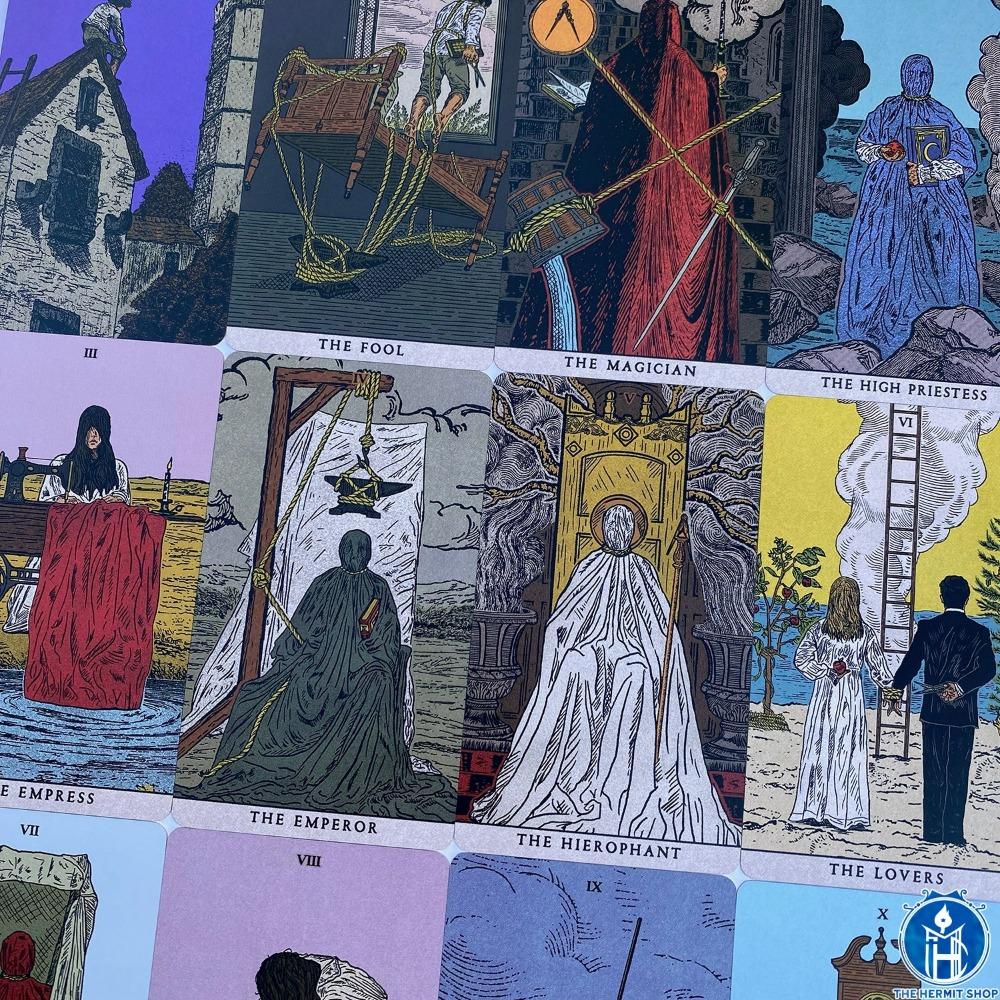 10,3*6 см колода Таро Сомния, иллюстрированное издание, серия из 78 карт, вдохновленная мечтами и кошмарами