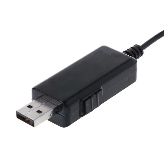 USB to D.C 5.5/3.5mm Power Cable Portable USB Power Booster 5V to 9V/12V Step Up Converter for Router Modem & Small Electronics
