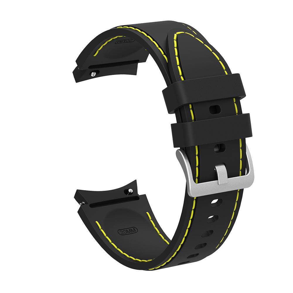 For Samsung Galaxy Watch 4 Classic 42mm 46mm Silicone Watch Band Strap for Samsung Galaxy Watch 4 40mm 44mm