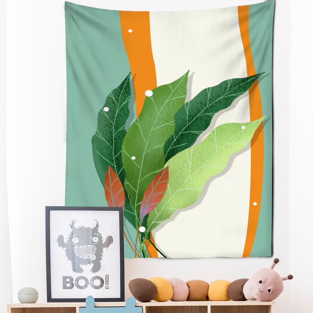 Картина маслом гобелен настенный цветок богемный стиль Ins искусство хиппи тапиз современная девушка общежитие домашний декор