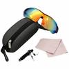 Color-changing polarized outdoor glasses, high-definition cycling, fishing, hiking, myopia sun protection sports goggles/089Single
