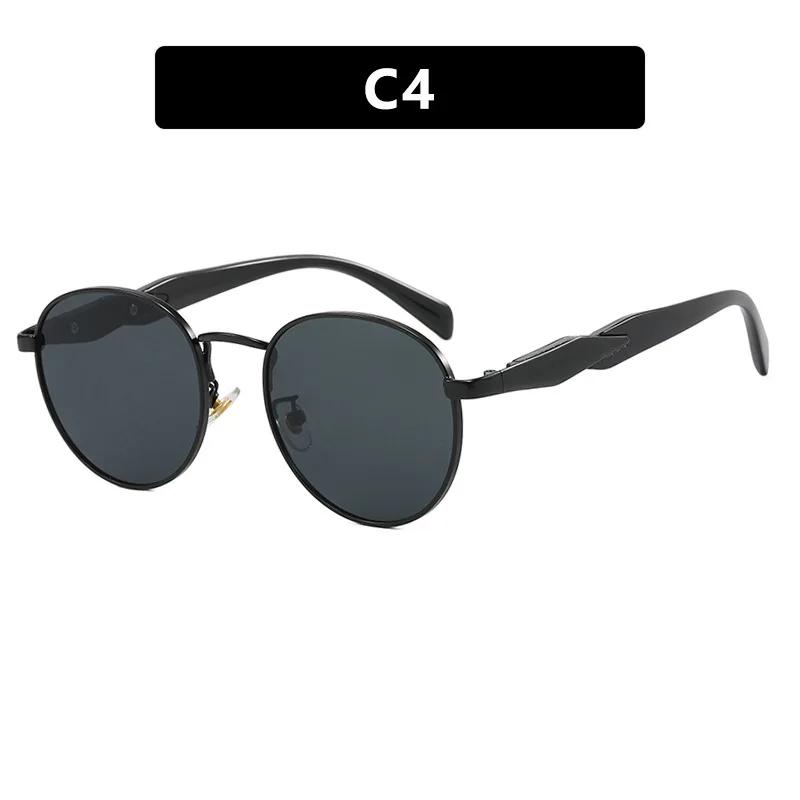 Luxury Brand Sunglasses for Men Women Unisex Fashion Oval Round Stylish Eyewear Shades Sun Glasses