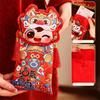 Cartoon New Year's Blessing Bag With shoulder straps Red Envelope Money Pocket  Chinese Wedding