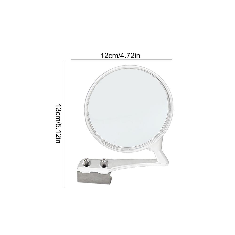 Зеркало для слепых зон 360 градусов, широкоугольный регулируемый монитор для слепых зон, боковое зеркало заднего вида, козырек от дождя для автомобилей, внедорожников