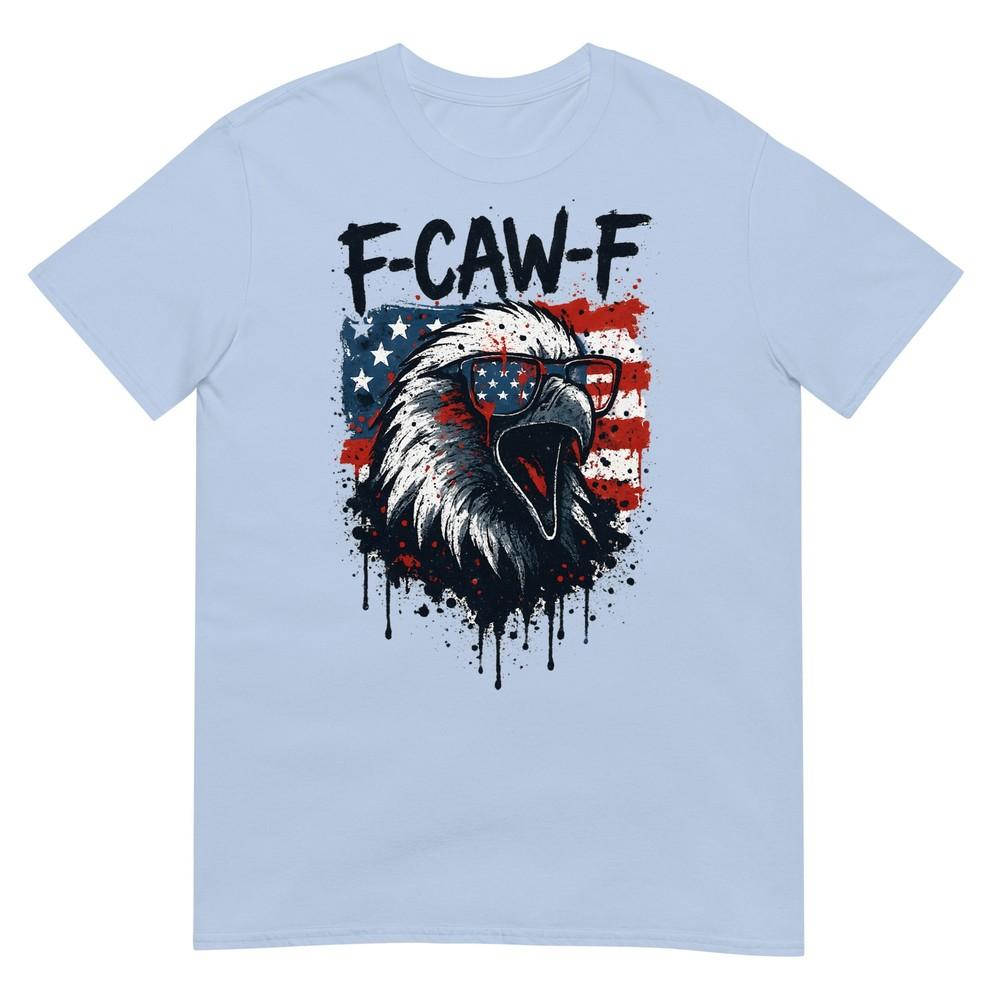 Футболка Fcawf Орел Птица Флаг США Патриотическая Забавная Четвертое Июля