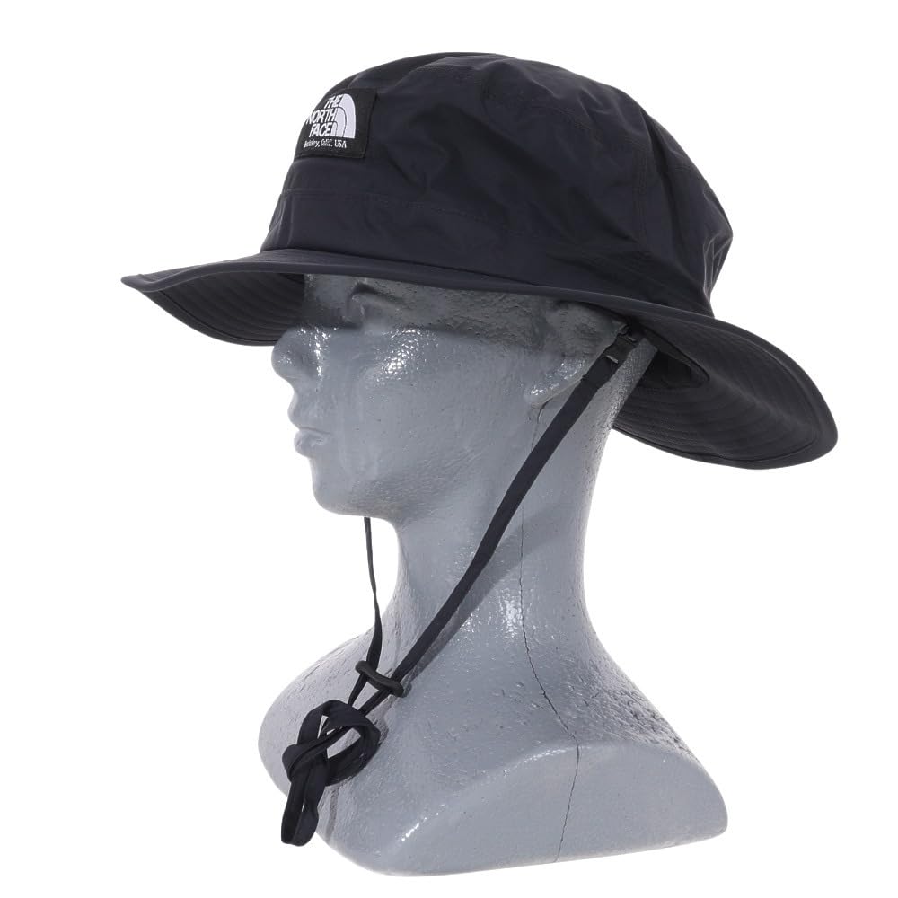 The North Face Водонепроницаемая шляпа Horizon, водонепроницаемая и регулируемая, съемная подбородочная застежка, размер M, унисекс, дышащая, размер, ремешок, черная,