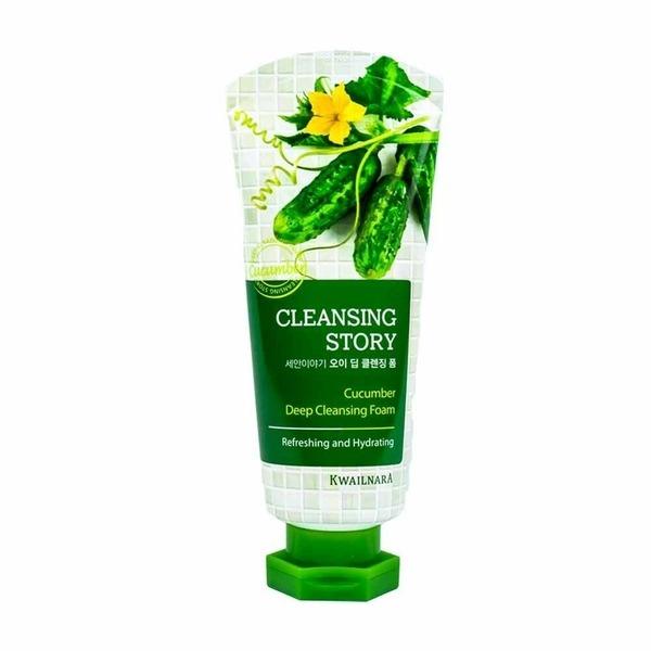 KWAILNARA Cucumber Deep Cleansing Foam 120ml Vitality (WACF6AD)
