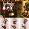Cozy And Durable Gnome Santa Claus Christmas Stocking For Tree Hanging And Gifts