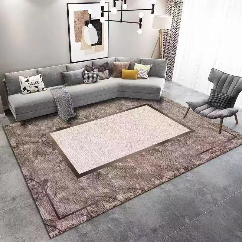 Ковер для гостиной грязеотталкивающий и простой в уходе, прикроватный ковер, ковер под диван и кофейный столик, ковер для большой площади