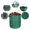 Garden Garbage Bag Waterproof Leaf Sack Large Capacity Reusable Leaf Collection Bag for Garden Yard Waste Debris Storage