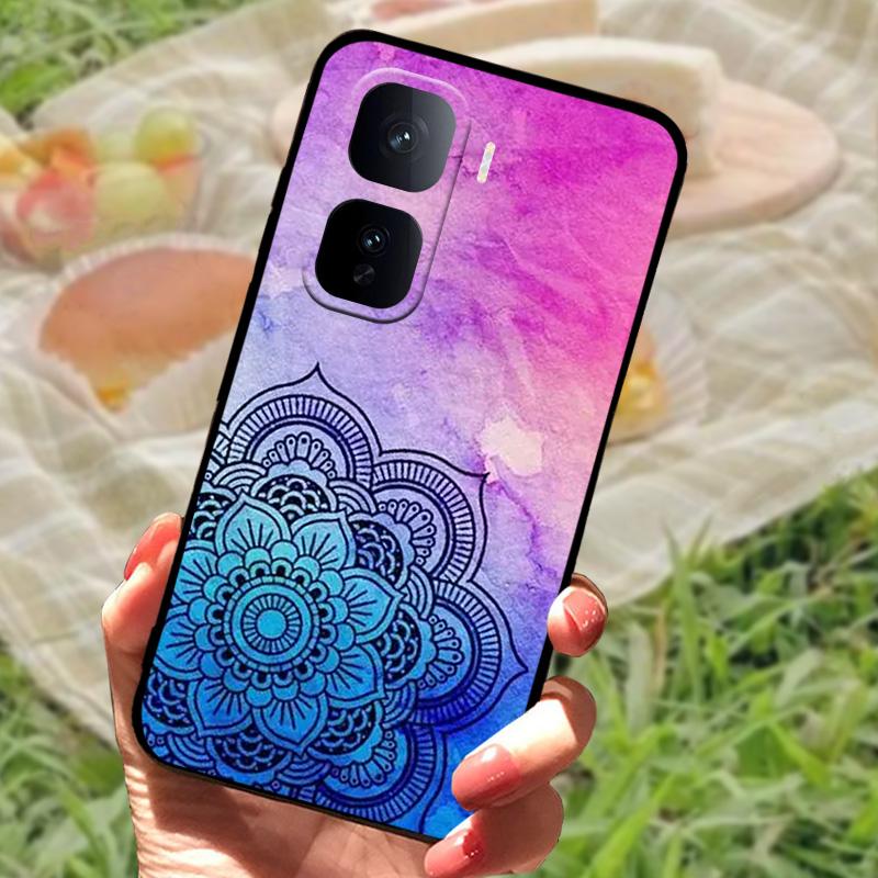 Чехол для VIVO IQOO Neo 10 Черный Мягкий Силикон Защита Задняя Крышка Для VIVO IQOO Neo 10 Pro Чехлы для Телефона Ударопрочный Чехол для Телефона