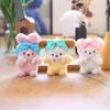 Cute Cute Bath Towel Puppy Pendant Plush Toy Doll Bathing Bear Rabbit Bag Hanging Keychain Doll
