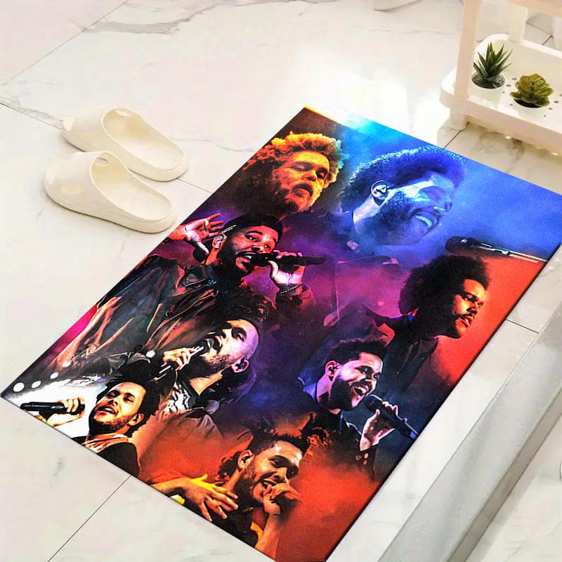 Ковер The Weeknd для гостиной, спальни, дома, украшение для дивана, нескользящий коврик для пола для детей