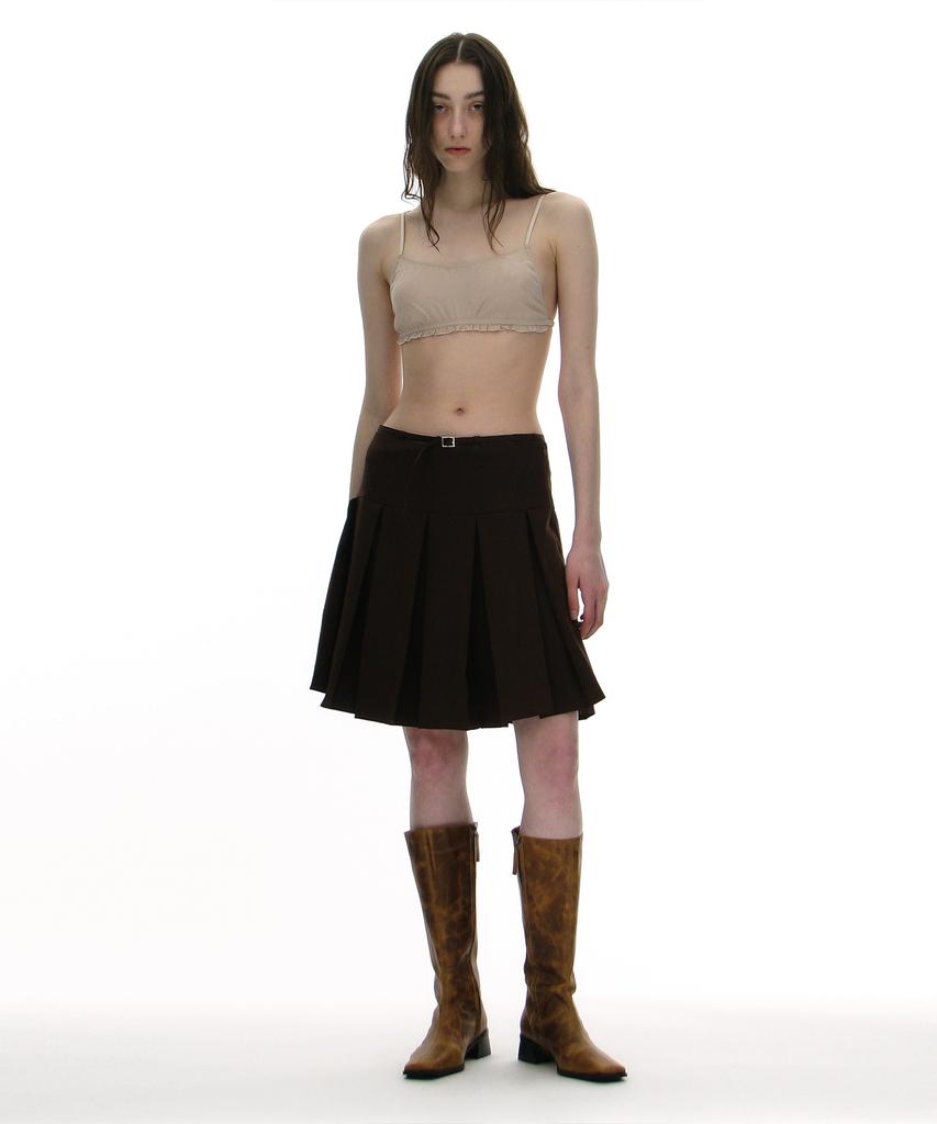 Partimento Women Slim Square Toe Midi Boots_Camel