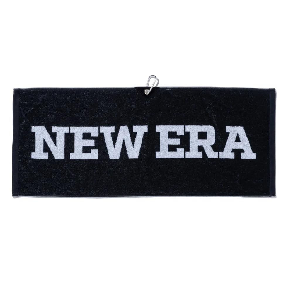 New Era Sports Towel Black White 14110169
