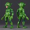 New 10cm Green Goblin Articulated Action Figure Anime Model Statue Collection Desktop Decoration Ornament Model Toy Boys Gift