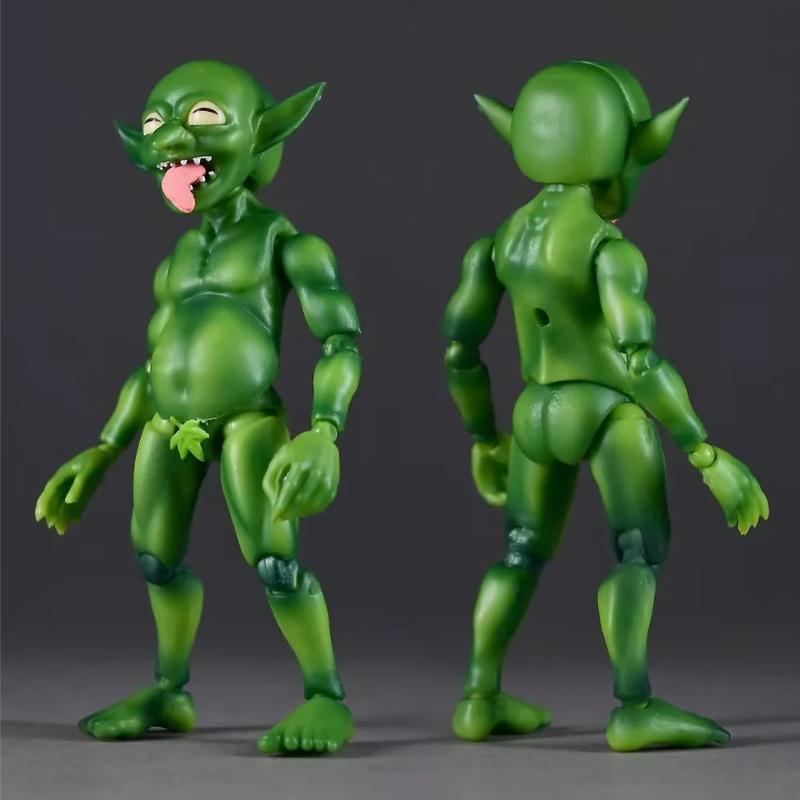 New 10cm Green Goblin Articulated Action Figure Anime Model Statue Collection Desktop Decoration Ornament Model Toy Boys Gift
