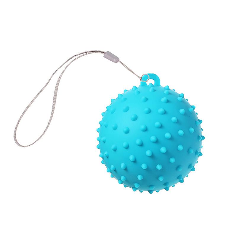 Силиконовый круглый мяч для расслабления мышц рук, реабилитационный тренировочный мяч, силиконовое устройство для захвата, силиконовый массажный мяч