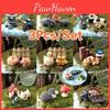 Charming Mini Animals Resin Ornaments For Delightful Fairy Garden Decoration