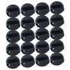 20PCS 8mm Universal Kitchen Range Control Knob ABS for Gas Stove Microwave Oven Water Heater