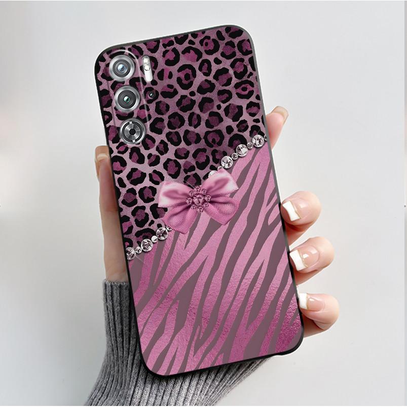 Чехол для ZTE nubia Red Magic 9 Magic9 9S Pro Plus 5G, модный, с бабочками и цветами, тонкий, черный, мягкий ТПУ, матовая задняя панель, защитная крышка