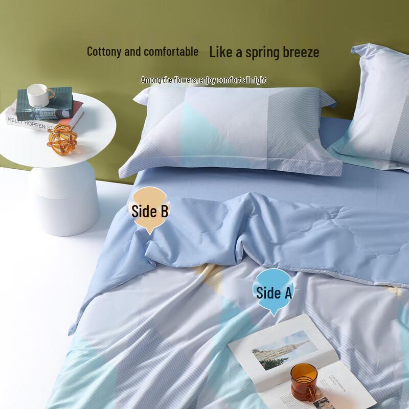 Mercury Home Textiles Моющаяся летняя охлаждающая стеганая одеяло