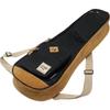 Ibanez Concert-Size Ukulele Case with Protective Cushion and Dual Shoulder Straps, IUBC542-BK, Black