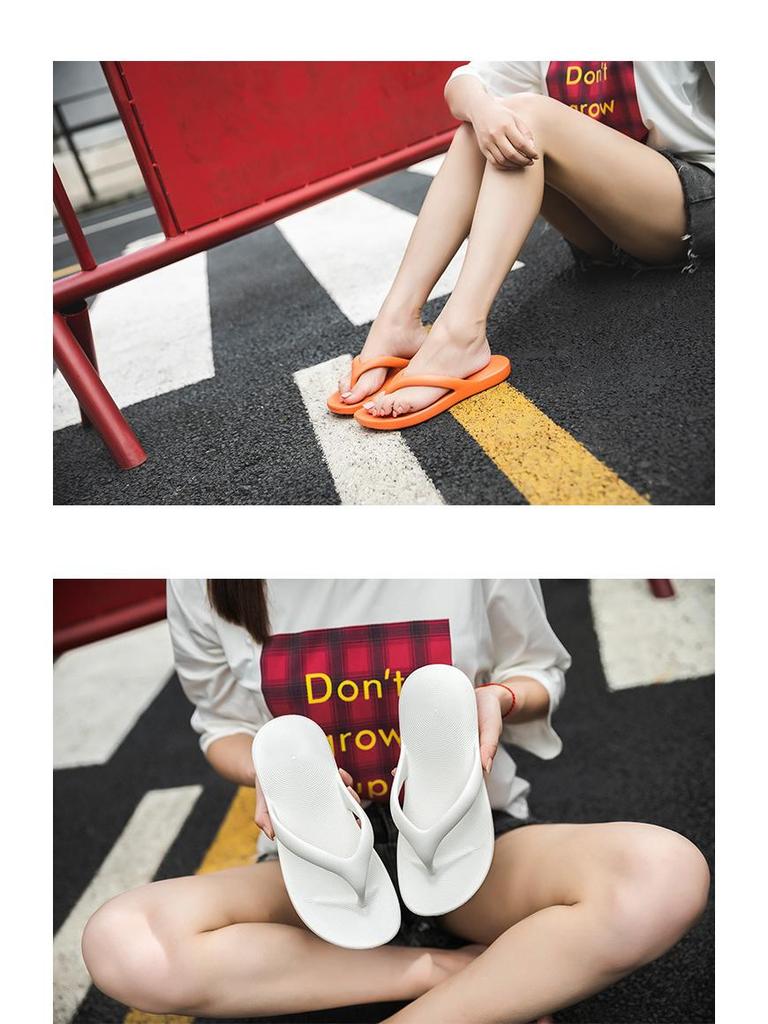 Женские нескользящие пляжные шлепанцы EVA, массажные, корейские парные домашние сандалии