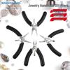 Handmade Stainless Steel Needle-Nose & Diagonal Cutting Pliers for Jewelry Making