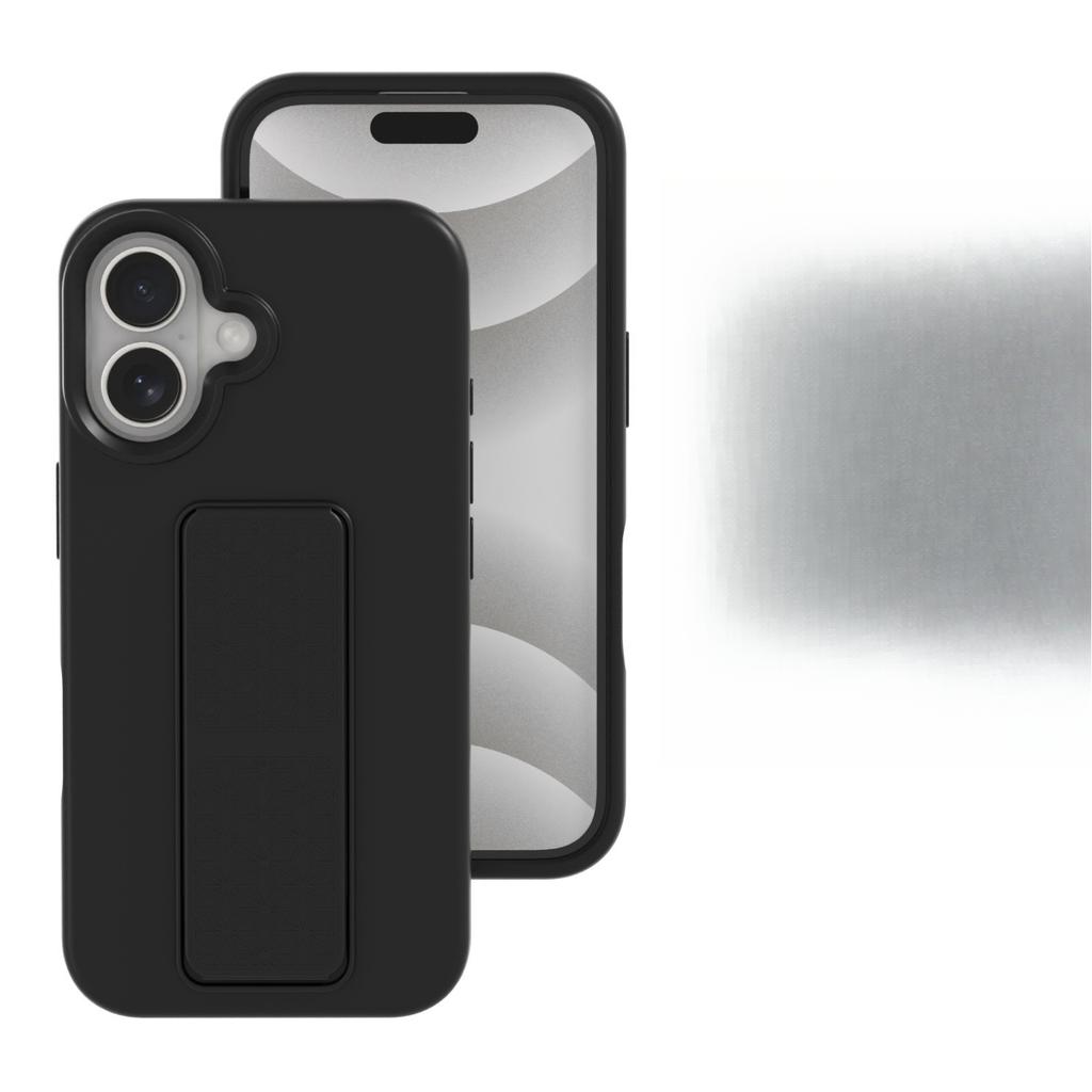 Подходит для Ip16promax Жидкий силиконовый ремешок-подставка, Защитный чехол однотонного цвета для Apple 15/14