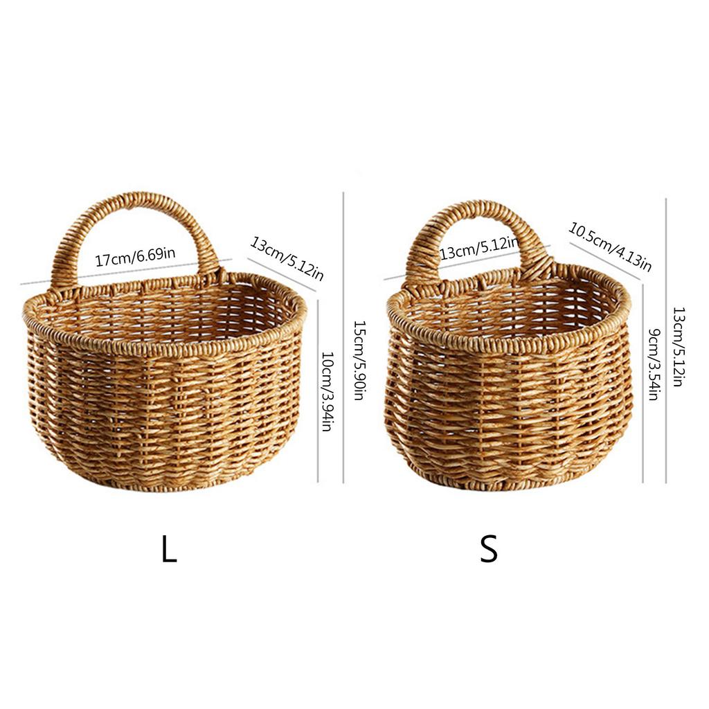 Корзина для хранения ручной работы с ручкой, органайзер для мелочей, домашний аксессуар для дома, ванной, шампуня, очищающего средства для лица