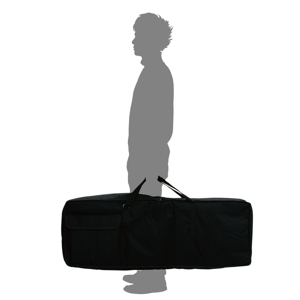 Kikutani Keyboard Bag for 61 Inner Dimensions Black Keys, 1,070X400X135mm KBB-M