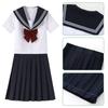 Sailor Authentic JK High School Cosplay 2 Длинные рукава и шорты Sailor JK Cosplay School Плиссированные JK Bow Class Kansai School British Junior High School