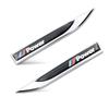 2pcs Fashion Car-Styling Stainless Steel Car Blade Car Body Waterproof Sticker For Bmw x1 x3 x5 x6 f10 f20 f30 e36 e39 e46 e60